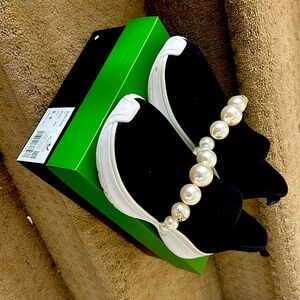 Beautiful & classy Kate Spade sneakers with pearls !